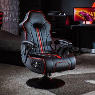 X Rocker Torque 2.1 Audio Console Gaming Chair in Red