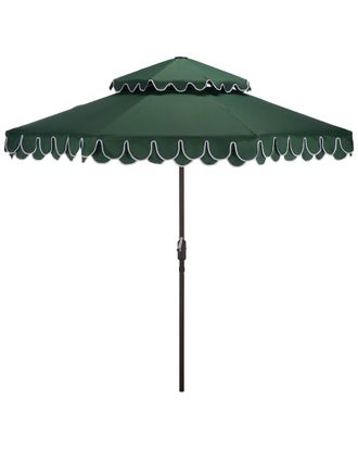 Safavieh Valance 9Ft Doubletop Umbrella