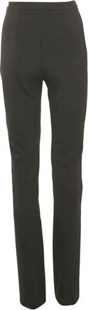 Elisabetta Franchi High waist broek - Zwart