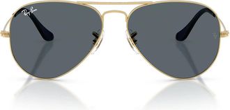 Ray-Ban Sunglasses Rb3025 9278 R5 Aviator Gold Arista/Blue Unisex