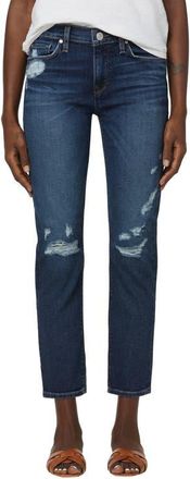Hudson Nico Mid-Rise Straight Crop in Dive at Nordstrom, Size 24