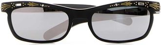 Valentino Garavani Womens Sunglass Black Acetate Sunglasses