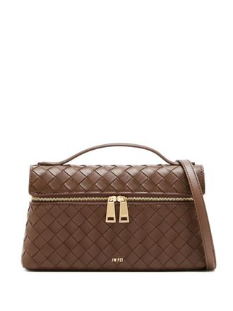JW PEI Borsa a tracolla intrecciata - Marrone