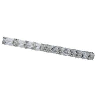 Berkfield Home Field Fence 1.5x50 m Galvanised Steel in Silver