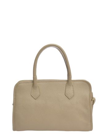Anna Luchini Beige Rundleer Tas