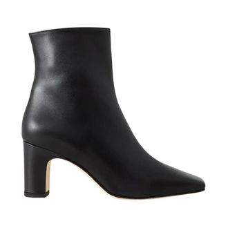 Manolo Blahnik Heeled Boots, female, Black, Size: 10 US Ofaralo 70 Ankle Boots