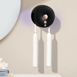 OEM Esterilizador Uv Port&aacute;til, No Requiere Perforaci&oacute;n, Soporte Para Cepillos De Dientes Recargable De 400 Mah, 2 Ranuras