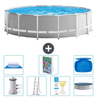Intex Piscina Prism Frame Redonda - 457x122 Cm - 8-piezas S662