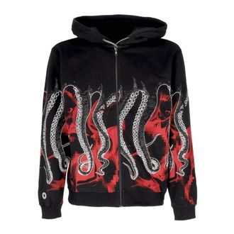 Octopus Hombre, Sudaderas, Negro, Talla: L