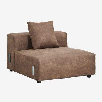 Sklum M&oacute;dulo Central 105x113 Cm Con Coj&iacute;n Para Sof&aacute; Modular Bruna Sklum