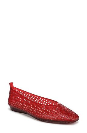 Naturalizer Carla Jelly Flat in Hearts Flame Red at Nordstrom, Size 12