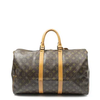 Louis Vuitton Pre-owned Womens Keepall 45 Travel Bag - Brown - One Size