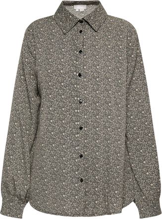 Usha Blouse qisha Dames zwart/beige