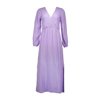 Xirena Phee Maxi-jurk - Dames - Maxi kleedjes - Paars - XS - Katoen - Kleedjes