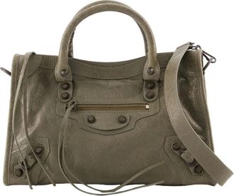 Balenciaga Dames, Tassen, Beige, Maat: ONE Size Katoen