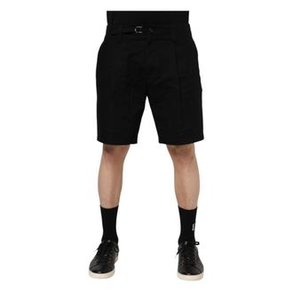 Dolce & Gabbana Casual Shorts, male, Black, Size: L Bermuda Shorts