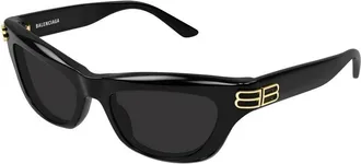 Balenciaga Grey Cat Eye Ladies Sunglasses BB0430S 001 54