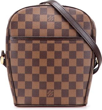 Louis Vuitton Pre-owned Womens Loop Crossbody Bag - Brown Textile - One Size