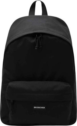 Balenciaga Tassen, Heren, Zwart, ONE Size, Katoen, Explorer Rugzak