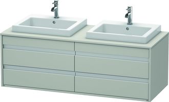 Duravit Mueble Bajo Lavabo Ketho 550x1400x496mm Hormig&oacute;n