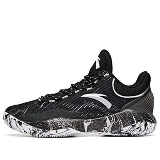 Anta Basketball Series Sneakers Graffiti Black 112031605-2