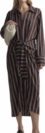 A.L.C. Mila Dress In Brown Multi