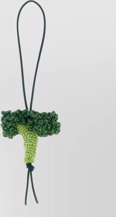 J.W.Anderson crochet broccoli charm