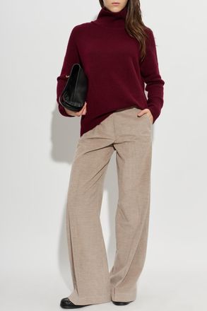 Paul & Shark Corduroy Trousers, Womens, Beige