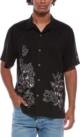 Tommy Bahama Hibiscus Vibrations Silk Camp Shirt