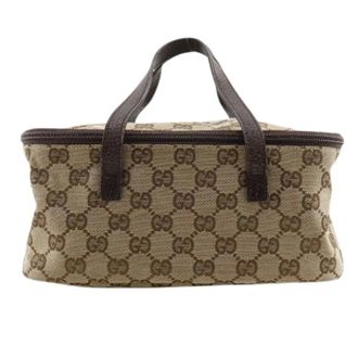 Gucci Pre-owned Mini Bags, female, Beige, Size: ONE SIZE Pre-owned Vintage Mini Handbag