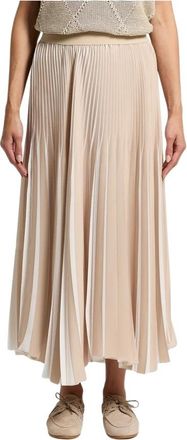 PESERICO Midi Rok - Dames - Midirokken - Geel - S - Rokken