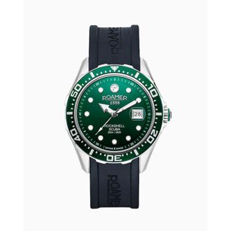 Roamer Rockshell Mark Iii Green Dial Mens Watch 867833 41 75 02