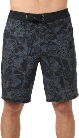 O'Neill Hyperfreak Heat Hawaii Board Shorts in Graphite at Nordstrom Rack, Size 33