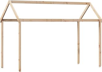 vidaXL Tetto per Letto Bambini 217x85,5x154 cm Legno Massello di Pino - Vidaxl