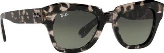 Ray-Ban Heren, Accessoires, Grijs, Maat: 49 MM