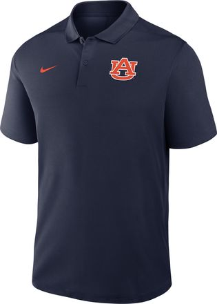 Nike Auburn Victory Nike Mens Dri-FIT College Polo in Blue | 035841SAUN-R0T