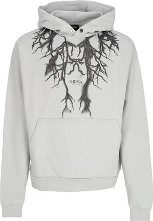Phobia Archive Light Sweatshirt - Heren - Hoodies - Grijs - S - Katoen - Hoodies & sweatvesten
