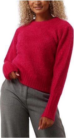Suncoo Pigrino Trui - Dames - Ronde hals truien - Roze - L - Truien & Vesten