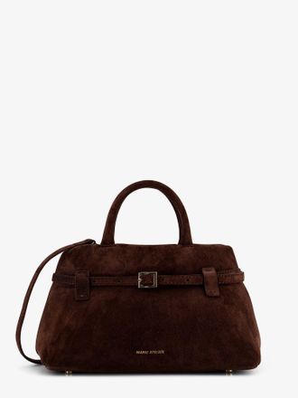 Manu Atelier Borsa a mano Le Cambon 25 in suede - MANU ATELIER - gender_Woman