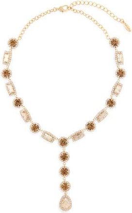 Tasha Crystal Y-Necklace in Gold at Nordstrom Rack