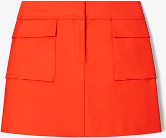 Tory Burch Womens Cotton Mini Skirt, size 10