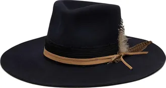 Wyeth Nyc Cashmere Rancher Hat in Midnight at Nordstrom Rack, Size Medium