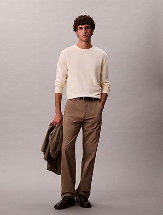 Calvin Klein Pantal&oacute;n Recto Estilo A&ntilde;os 90