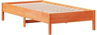 vidaXL Letto senza Materasso Marrone Cera 90x190 cm in Legno di Pino - Vidaxl