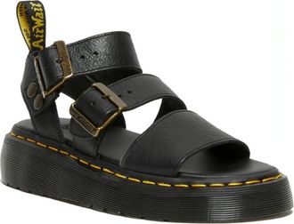 Dr. Martens Gryphon Quad Pisa Sandalen - Dames - Sandalen - Zwart - 37 EU - Schoenen