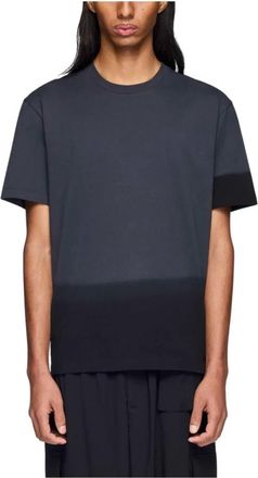 adidas Y-3 Dip Dye T-Shirt - Heren - Sportshirts - Grijs - L - Katoen - Fitness