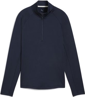 Puma Maglia con zip corta Pure 2.0 da donna, Accessori, Blu, XXL