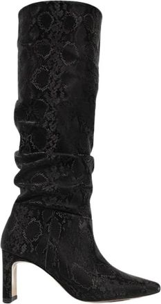 L37 Modieuze Schoenen voor Stijlvolle Vrouwen - Dames - Laarzen met Hak - Zwart - 41 EU - Schoenen