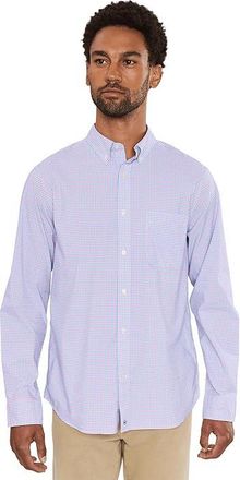 Vineyard Vines Catamaran Check Performance Cotton Shirt Mens Clothing Bahama Breeze : XL, Cotton/Nylon/Spandex
