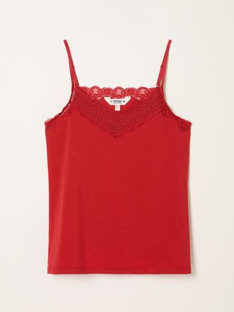 Fat Face FatFace Red Lace Vest